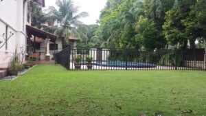 Spacious corner lot bungalow in Mutiara Damansara with private lap pool, 7 bedrooms, and landscaped garden in secure gated community