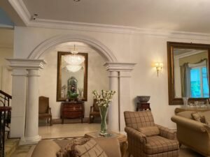 Luxurious 2-storey bungalow for sale. 10,500 sq.ft. built-up, 12,900 sq.ft. land, 6+3 bedrooms, 8 bathrooms, private lift in master bedroom, large private pool, fully fitted kitchen. Fire sale at RM 9 million. Freehold