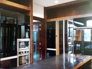 Luxurious Balinese-inspired bungalow in Ampang Hilir featuring tropical architecture, private swimming pool, and lush landscaping in Embassy Row