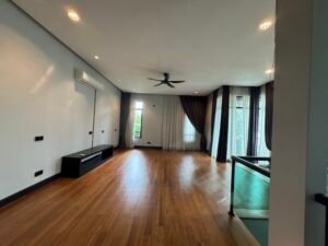 Luxurious Balinese-inspired bungalow in Ampang Hilir featuring tropical architecture, private swimming pool, and lush landscaping in Embassy Row