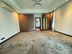 Luxurious Balinese-inspired bungalow in Ampang Hilir featuring tropical architecture, private swimming pool, and lush landscaping in Embassy Row