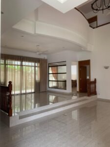 Spacious freehold bungalow in Mutiara Damansara featuring 6,000 sq.ft. land area, 4,500 sq.ft. built-up space with 6 en-suite bedrooms, high ceilings and modern open concept design