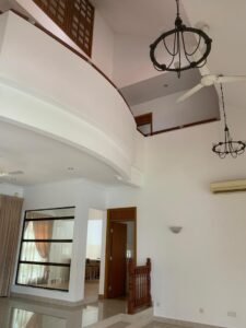 Spacious freehold bungalow in Mutiara Damansara featuring 6,000 sq.ft. land area, 4,500 sq.ft. built-up space with 6 en-suite bedrooms, high ceilings and modern open concept design