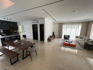 Luxury 5-bedroom semi-D in Duta Tropika gated community featuring modern architecture and premium finishe