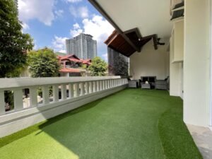 Luxury 5-bedroom semi-D in Duta Tropika gated community featuring modern architecture and premium finishe
