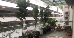 Semi-D house for sale in Saville, The Park, Bangsar. 4,612 sq.ft., 6 bedrooms, 7 bathrooms, 2 car parks. RM 5.2 million. Features include kitchen cabinet, air conditioning, bathtub, and access to BBQ, swimming pool, jacuzzi, sauna, and gym. 24-hour security.