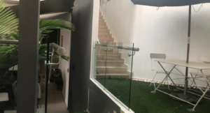 Semi-D house for sale in Saville, The Park, Bangsar. 4,612 sq.ft., 6 bedrooms, 7 bathrooms, 2 car parks. RM 5.2 million. Features include kitchen cabinet, air conditioning, bathtub, and access to BBQ, swimming pool, jacuzzi, sauna, and gym. 24-hour security.