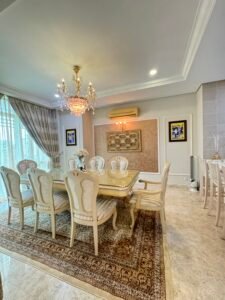 Spacious luxury condominium in Bukit Tunku, Kuala Lumpur, featuring 3+1 bedrooms, balcony, and premium facilities including swimming pool, gym, and tennis courts.