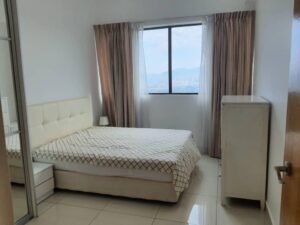 Spacious fully furnished condominium at Setia Sky Residences featuring 1,800 sq.ft. living space with 3 bedrooms, stunning KLCC views, comprehensive facilities and convenient MRT access