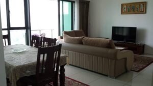 Spacious fully furnished condominium at Setia Sky Residences featuring 1,800 sq.ft. living space with 3 bedrooms, stunning KLCC views, comprehensive facilities and convenient MRT access