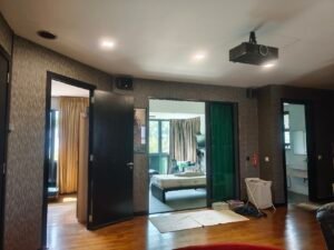 Luxurious bungalow in exclusive Bayu Sri Bintang featuring spacious living areas, six bedrooms, home theatre room, and large garden in rare low-density enclave with only four bungalows