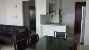 Spacious fully furnished condominium at Setia Sky Residences featuring 1,100 sq.ft. living space with 2 bedrooms, stunning KLCC views, comprehensive facilities and convenient MRT access