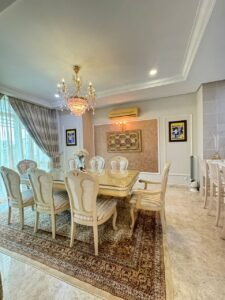 Spacious luxury condominium in Bukit Tunku, Kuala Lumpur, featuring 3+1 bedrooms, balcony, and premium facilities including swimming pool, gym, and tennis courts.