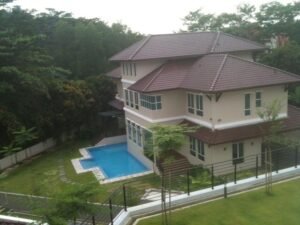 Luxurious 2-story bungalow in Taman Duta featuring 15,000 sq.ft. land area, 9,800 sq.ft. built-up space with 5+2 bedrooms, 7 bathrooms and private swimming pool in low-density neighborhood near KLCC