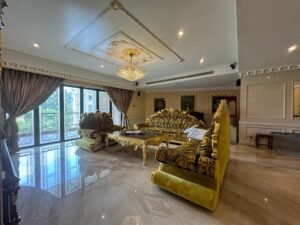 Luxurious duplex condominium in Sutera Bukit Tunku featuring spacious living areas, surrounded by lush greenery in exclusive low-density development just minutes from KLCC