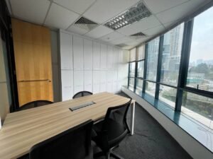 Modern and fully furnished office space at Wisma Bangsar 8, offering 4,500 sq.ft. in a prime Kuala Lumpur business district.