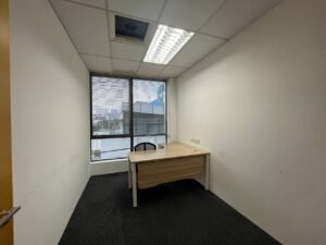 Modern and fully furnished office space at Wisma Bangsar 8, offering 4,500 sq.ft. in a prime Kuala Lumpur business district.