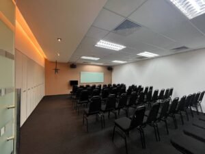 Modern and fully furnished office space at Wisma Bangsar 8, offering 4,500 sq.ft. in a prime Kuala Lumpur business district.