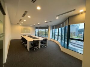 Modern and fully furnished office space at Wisma Bangsar 8, offering 4,500 sq.ft. in a prime Kuala Lumpur business district.