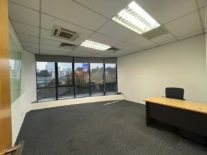Modern and fully furnished office space at Wisma Bangsar 8, offering 4,500 sq.ft. in a prime Kuala Lumpur business district.