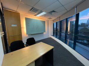 Modern and fully furnished office space at Wisma Bangsar 8, offering 4,500 sq.ft. in a prime Kuala Lumpur business district.