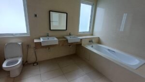 Luxurious fully furnished bungalow in Taman Taming Mutiara featuring 7 bedrooms, 9 bathrooms, private garden, and spacious living areas in prestigious Sungai Long neighborhood