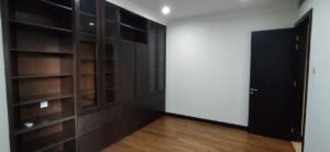 Luxurious duplex penthouse in Bukit Tunku featuring 7 bedrooms, modern facilities including swimming pool and gym, and panoramic views from private balcony in exclusive Kenny Hills neighborhood