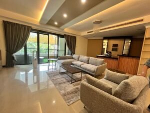 Luxurious 3,253 sq.ft. fully furnished residence in Sutera Bukit Tunku featuring 4+1 bedrooms, 5 bathrooms, and exclusive community amenities in Kuala Lumpur's prestigious Kenny Hills neighborhood