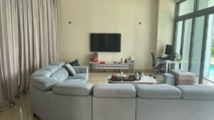 Luxurious 7,200 sq.ft. bungalow in The Residence @ Mont Kiara featuring 5+1 bedrooms, private swimming pool, and beautifully landscaped garden on 9,700 sq.ft. of freehold land