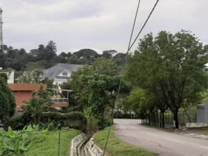 Strategic 25,700 sq.ft. vacant bungalow lot in exclusive Taman Duta featuring premium positioning facing Masjid Wilayah and backing onto MACC Building in one of Kuala Lumpur's most prestigious neighborhoods