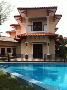 Magnificent two-storey corner bungalow in exclusive Mutiara Homes featuring 6,000 sq.ft. living space on 9,000 sq.ft. land with private swimming pool, gated security and premium finishes in Mutiara Damansara