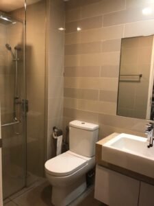 Contemporary fully furnished studio residence in Lorong Ceylon featuring 411 sq.ft. living space with balcony, pool and gym facilities, minutes from Bukit Bintang entertainment district and Jalan Alor Food Street
