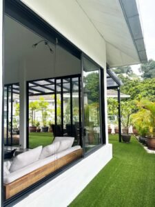 Luxurious penthouse duplex condominium in elite Bukit Tunku featuring 2,648 sq.ft. living space with private rooftop garden, floor-to-ceiling windows, premium renovation and pet-friendly environment in gated community