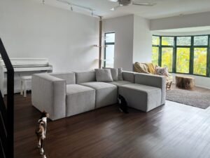Luxurious penthouse duplex condominium in elite Bukit Tunku featuring 2,648 sq.ft. living space with private rooftop garden, floor-to-ceiling windows, premium renovation and pet-friendly environment in gated community