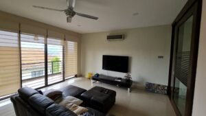 Elegant 5,000 sq.ft. furnished bungalow in Taman Sejati Hill Villa featuring 5+1 bedrooms, 6 bathrooms, dual living halls, and premium finishes on 6,000 sq.ft. freehold land in exclusive hillside development