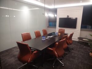 Modern 13-floor commercial tower in KL Eco City featuring 59,527 sq.ft. of fully tenanted retail and office space, offering immediate rental income and premium Jalan Bangsar location