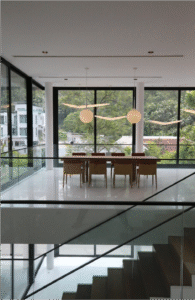 Stunning modern boutique bungalow in Damansara Heights showcasing 9,551 sq.ft. of luxury living with VOLAKAS Greek marble, BULTHAUP German kitchen, private swimming pool, and premium European finishes throughout