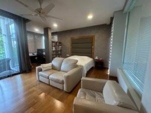 Expansive 13,000 sq.ft. bungalow in Bukit Tunku, featuring 6+3 bedrooms, 9 bathrooms, swimming pool, jacuzzi, and KLCC view in a prestigious Kuala Lumpur location.