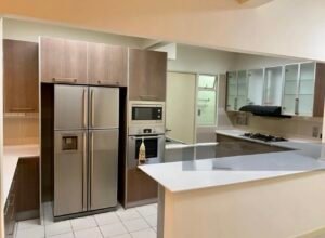 Spacious 3,688 sq.ft. corner condominium in Kiaramas Cendana, Mont Kiara, with 5+2 bedrooms, city-view balcony, and freehold title in a prestigious Kuala Lumpur location.