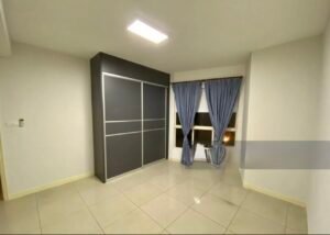 Spacious 3,688 sq.ft. corner condominium in Kiaramas Cendana, Mont Kiara, with 5+2 bedrooms, city-view balcony, and freehold title in a prestigious Kuala Lumpur location.