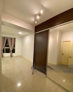 Spacious 3,688 sq.ft. corner condominium in Kiaramas Cendana, Mont Kiara, with 5+2 bedrooms, city-view balcony, and freehold title in a prestigious Kuala Lumpur location.