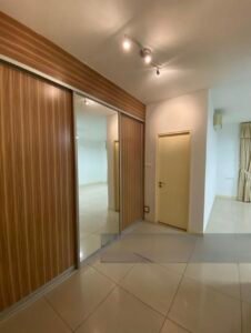 Spacious 3,688 sq.ft. corner condominium in Kiaramas Cendana, Mont Kiara, with 5+2 bedrooms, city-view balcony, and freehold title in a prestigious Kuala Lumpur location.