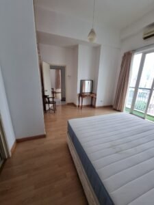 Fully furnished corner unit apartment in Bukit Bintang featuring 1,118 sq.ft., 2 bedrooms, long balconies, and gated security in Kuala Lumpur's Golden Triangle.