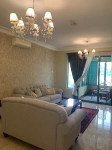 Spacious fully furnished 1,800+ sq.ft. condominium in Sri Bukit Tunku, Bukit Tunku – 3+1 bedrooms, gated & guarded, premium Kuala Lumpur rental.