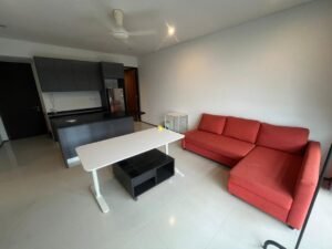 Modern fully furnished 3-bedroom condominium unit at The Fennel Sentul East – 1,237 sq.ft., freehold, swimming pool, gym, family-friendly facilities