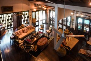 Elegant Balinese-style bungalow in Bukit Damansara featuring private swimming pool, 9,000 sq.ft. built-up, 9,800 sq.ft. land, fully furnished luxury home.