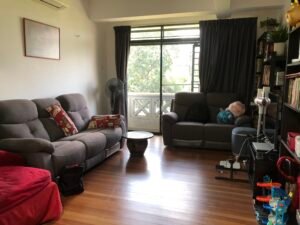 Renovated fully furnished condominium in Sri Kenny, Bukit Tunku – 2,271 sq.ft., 3+1 bedrooms, huge lanai with pool & greens view, freehold.