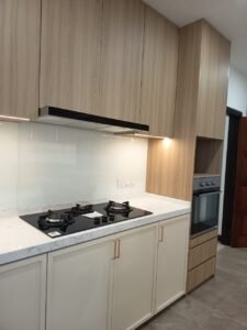 Renovated freehold penthouse in Bukit Tunku featuring huge lanai balcony with pool & greenery views, 4,300 sq.ft., 4+1 bedrooms, modern finishes.