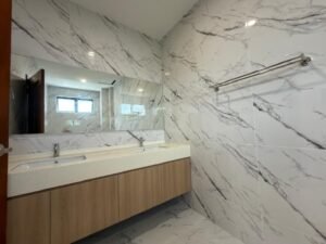 Renovated freehold penthouse in Bukit Tunku featuring huge lanai balcony with pool & greenery views, 4,300 sq.ft., 4+1 bedrooms, modern finishes.