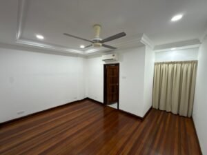 Renovated freehold penthouse in Bukit Tunku featuring huge lanai balcony with pool & greenery views, 4,300 sq.ft., 4+1 bedrooms, modern finishes.